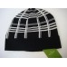 Kate Spade New York scuba plaid beanie hat with Bow Black White New 888698416590 eb-95655397