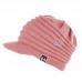 NEW Fashion Unisex Winter Visor Beanie Knit Hat Cap Crochet   Ski Warm   eb-73221994