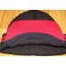 Kangol Headwear Ribbed Peak  Pull On Hat  Color  Black/Red 792179633249 eb-14186919