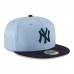 New York Yankees New Era Light Blue 2018 Father's Day On Field 59FIFTY Fitted  eb-70483807