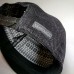 Melin Brand Snapback Hat Black Stealth Waffle Corduroy Suede Brass MSRP $69  eb-93897884