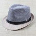 Summer   Beach Sun Hat Jazz Panama Unisex Trilby Fedora Hat Gangster Cap  eb-22747146