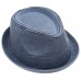 Vintage Foldable Cotton 's Fedora Stingy brim Summer Porkpie Hat Cap 3 Colors  eb-14434486