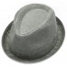 Vintage Foldable Cotton 's Fedora Stingy brim Summer Porkpie Hat Cap 3 Colors  eb-14434486