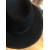 Nomad Packable Black Felt Fedora by Yestadt Millinery NYC  eb-82849132