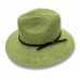 Sun Styles Foldable Crushable Dolores Ladies Fedora Style Hat  eb-67877626