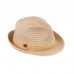 Sun Styles Foldable Crushable Havana Ladies Packable Trilby Fedora Hat  eb-55474274