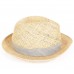 Rag & Bone 's Straw Fedora Hat w/ Ribbon Sz. L  eb-90877827