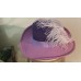 Vintage s Purple & Lavender 100% Wool Hat with Sash & Feathers By Coralie  eb-21645327