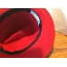Vtg KANGOL s Red Wool FEDORA Center Dent Hat Tan Felt   eb-48698587