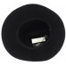 NEW BLACK SNATCH ITALIAN BLACK WOOL SUPER FUNKY SIGNS WIDE BRIM FEDORA HAT  eb-49937992
