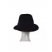$98 NWT Bailey for JCrew Felt Hat Black 's Fedora 08914 S  M Small Medium  eb-96523522