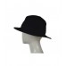 $98 NWT Bailey for JCrew Felt Hat Black 's Fedora 08914 S  M Small Medium  eb-96523522