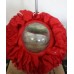 Church Lady/Derby OpenTop Red Flowers with Rhinestone Style Hat   eb-87955963
