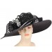 's Church Hat  Wide brim derby Hat Black  5082  eb-92782973