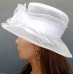  Kentucky Derby Church Bowtie Design Sunday Dress Medium Brim Hat  eb-19933495