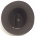Jean Sutton Chocolate Brown 100% Wool Derby Bowler Hat Lancaster Feather Band  eb-18430120