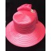 New Whittall And Shon Hot Pink Hat With Bow Beading Rhinestones Adjustable  eb-44972943