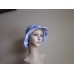 blue white cartwheel derby hat  handmade crochet 100% cotton your  SJS   eb-44394217