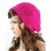Fashion Warm Winter  Beret Braided Baggy Knit Crochet Beanie Hat Ski Cap US  eb-44158631