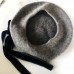 's Girl Wool Warm Winter Baggy Classic French Fluffy Beanie Beret Hat  eb-52625902