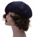 Girls French Wool Artist Beret Flat Cap Winter Warm Stylish Painter Trilby Y63  eb-98485430