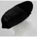 s Hat Black Velour and Fabric Beret with Velour Band Vintage Union Made     eb-99285378