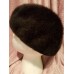 Vintage Kangol 's Fugora Beret Black Rabbit Fur Hat 21" brim   eb-36375605