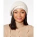 Charter Club 's Brown Velvety Marled Chenille Beret One Size New NWT 191459022115 eb-11744571