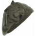 's Wool Beret Hat Floral Cloche Vintage Winter Warmth  eb-88774317