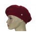 Laulhere 100% Wool French Beret Hat Berthe Red Made In France 7 5/87 3/4  eb-63799372