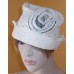 wearable art organic merino wool silk hat cap beret avant guard new hand felted  eb-81854456
