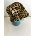 Kenneth Cole womens bucket hat leopard print brown black NEW  eb-19568212