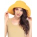Summer Fashion Flodable Wide Brim Plain Beach Sun Hat UV Protection Boonie Cap  eb-77381769