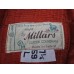 Millars 's Bucket Hat Size L 7 1/4 100% Wool Made in Ireland Orange / Gray  eb-97339427