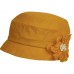 Sakkas s Solid Linen Blend Flower Accent Cloche Bucket Bell Summer Hat  eb-92144816