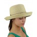 NEW C.C 's Paper Woven Beaded Slim Trim Summer Beach Bucket CC Sun Hat  eb-11243242