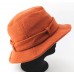 PandAmerica Hat Orange Bucket Fairfield Califernia Ladies Fashion Buckle   eb-84909551