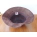 's Large Brown Crocheted City Hunter Bucket Hat Excellent  eb-86253078