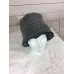 s Gray Wool Blend Winter Bucket Hat Size Medium Large Made in Italy  eb-46332436