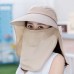 Outdoor Sport Hiking Camping Visor Hat UV Protection Face Neck Cover Sun Hat  eb-65345005