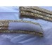 VTG Ladies Scala Straw Sewn Braid Visor Natural  eb-62019056