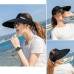 Sun Visor Hats  5.5'' Large Brim Summer UV Protection Beach Cap   eb-12991444