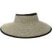  Summer Fashion Head Hat Ultrabraid Sun Visor With Ribbon And Sweatband New  eb-01354975