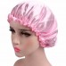 Silk Satin Night Sleep Cap Hair Bonnet Hat Head Cover Wide Band Adjust Elastic  eb-51625317