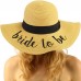Fun Verbiage Elegant Wide Brim 4" Summer Derby Beach Pool Floppy Dress Sun Hat  eb-41541546
