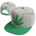 Baseball Cap Snapback Hip Hop Hat Weed Leaf Pot Cannabis Marijuana Adjustable  eb-51387199