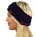 Winter CC Confetti Fuzzy Fleece Lined Thick Knit Headband Headwrap Hat Cap  eb-61166574