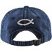 Ichthys Christian Fish Vintage Distressed Baseball Cap Adjustable Hat  eb-49542239