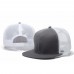's Baseball Cap Trucker Adjustable Snapback Flat Hip Hop Hat Plain Mesh USA  eb-73065237